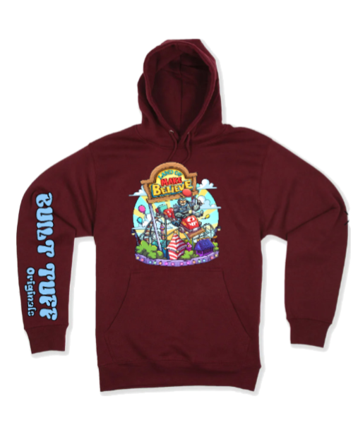 Burgundy LOMB Hoodie