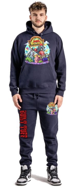 Navy Blue LOMB Sweat Suit