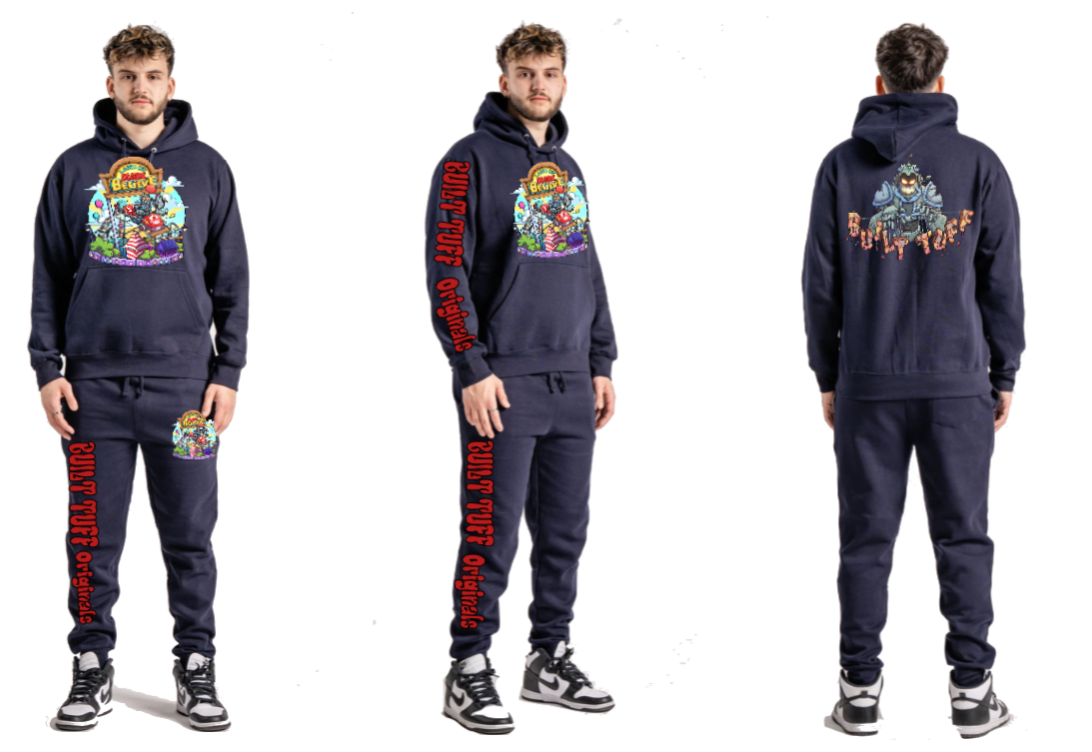 Navy Blue LOMB Sweat Suit
