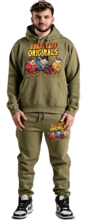 Olive Green Goonz Sweat Suit