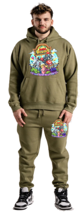 Olive Green LOMB Sweat Suit