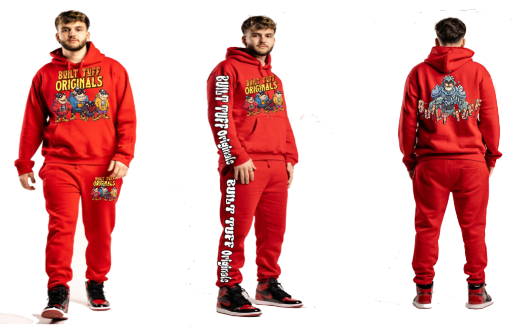 Red Goonz Sweat Suit