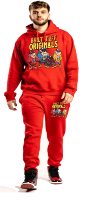 Red Goonz Sweat Suit