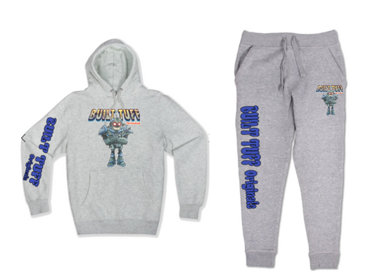 Grey Robot Sweat Suit