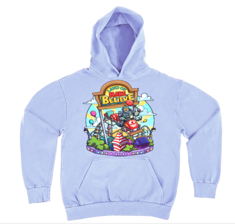 Vintage Grape Ice Land Of Make Believe Hoodie